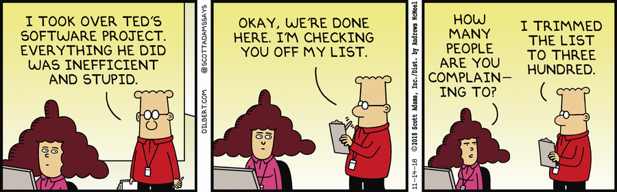 Dilbert Cartoon